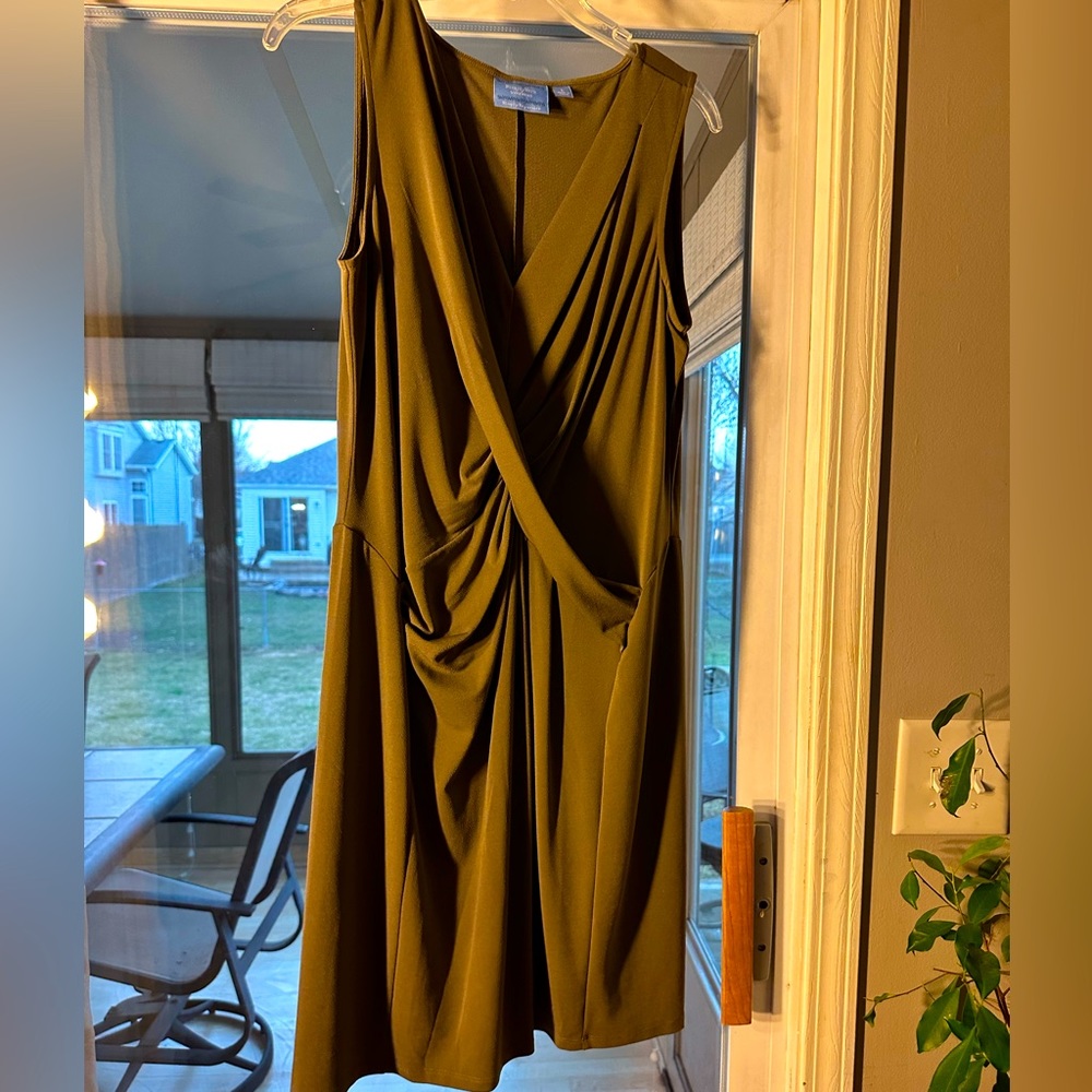 Simply Vera Vera Wang dark Green Dress